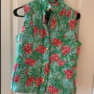 Colorful Down vest from Lilly Pulitzer
